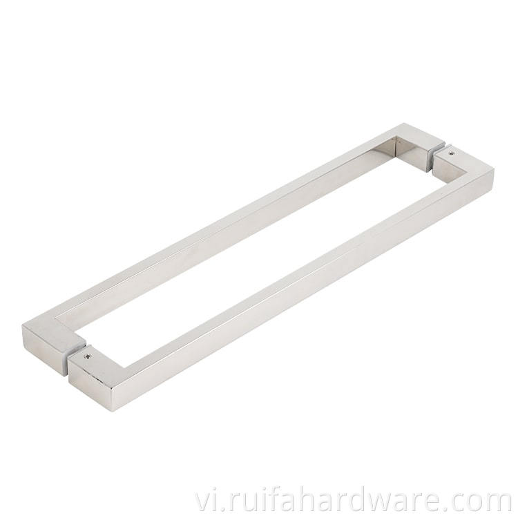 Tay cầm cửa kính bằng thép không gỉ văn phòng (4) Office Stainless Steel Glass Door Handle (4)